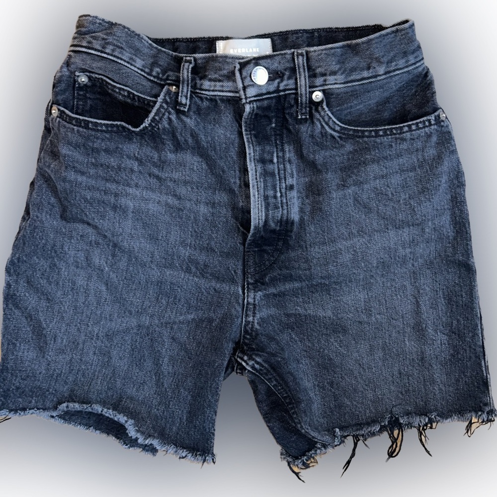 high waisted jorts